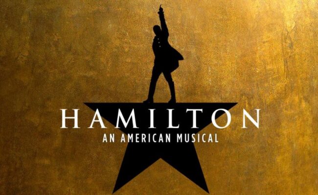 Hamilton the musical poster