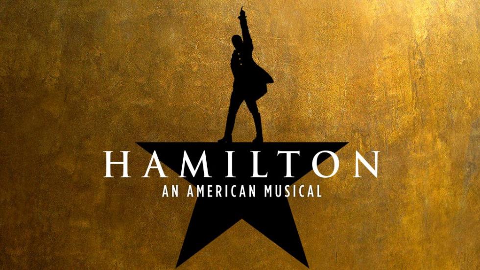 Hamilton the musical poster
