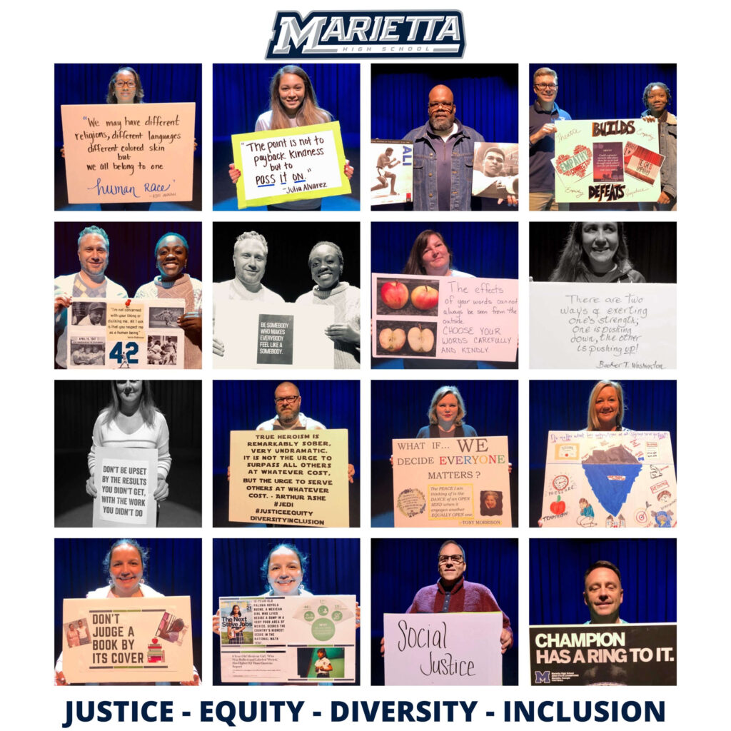 Marietta High School Diversity and inclusion grid