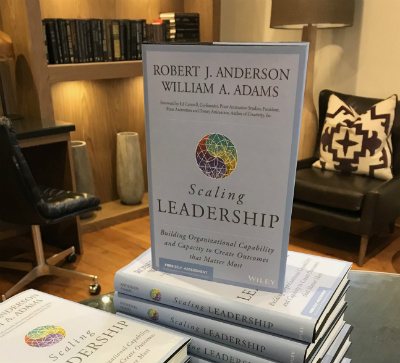 the Scaling Leadership book at a bookstore